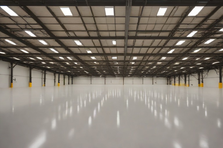 High-Solids Silicone Restorative Coatings Over Aged Industrial Warehouse Roofs