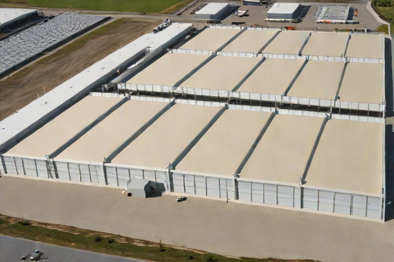 Tapered Polyiso Drainage Layouts (1/4-In/Ft) & Geometric Cricket Sizing on Commercial Mission-Critical Data Centers
