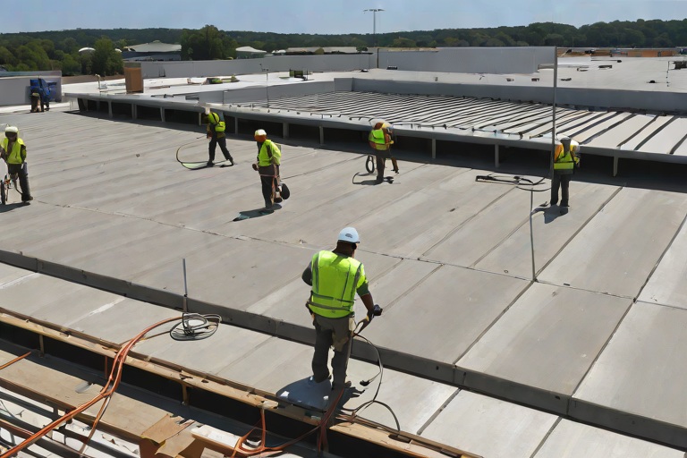 Complete Old Roof Tear-Offs Down to Clean Wood Decking & Substrate Remediation on Commercial Municipal Sports & Convention Arenas
