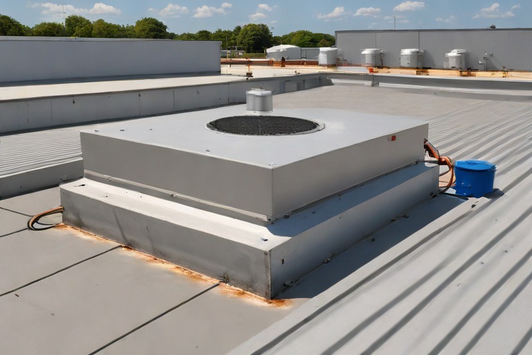 AOC 581 Structural Grade Mastic Detailing for Rooftop HVAC Curbs and Mechanical Units