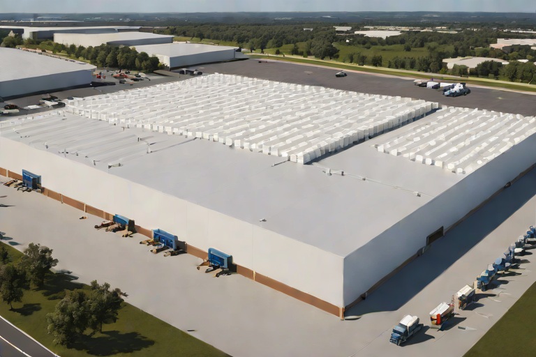 Industrial Drainage Scuppers, Overflow Weirs & Heavy Downspout Expansion Bellows on Commercial Commercial Fleet Maintenance Hangars