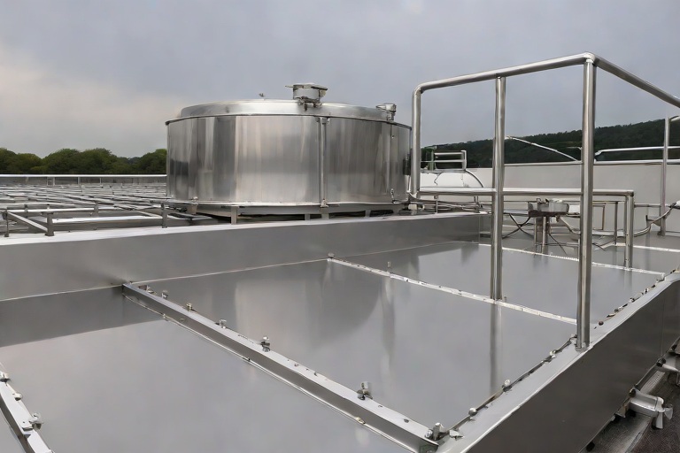 Commercial Kitchen Grease Containment & 304 Stainless Steel Catchment Shielding on Commercial Food Packaging & Cold Logistics Plants