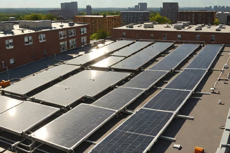 Solar Photovoltaic Ballasted Racking Point-Load Defense & Sacrificial Slip Sheets on Commercial Multi-Family Urban Residential Towers