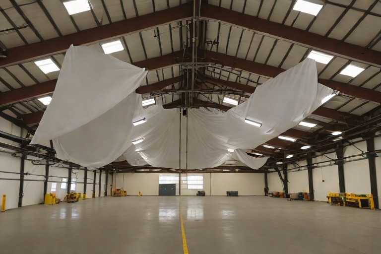 Active Emergency Leak Catchment Tarps & Interior Production Bay Diversion on Commercial Historic Sanctuary & Education Annexs