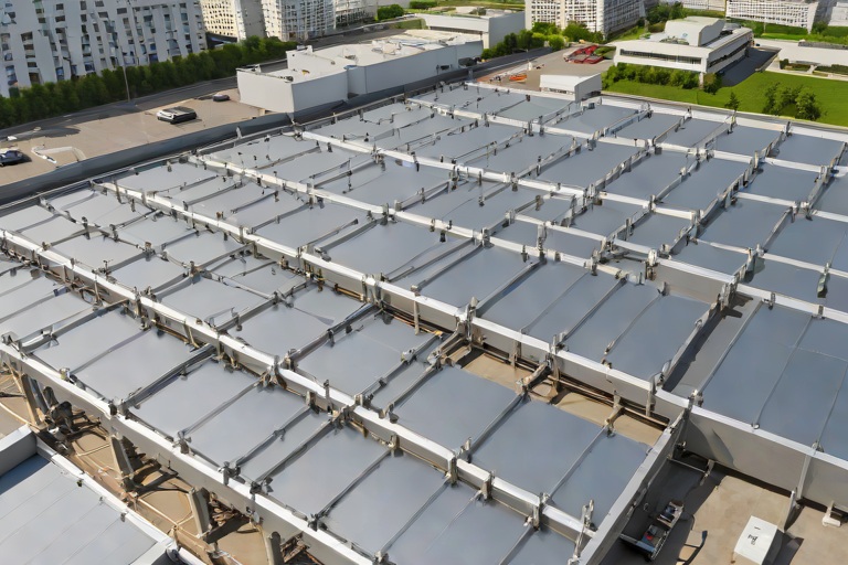 Cold-Weather Induction Welded Membrane Attachments on Commercial Financial Institution Data Vaults
