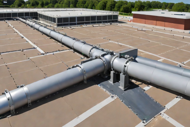 Commercial Expansion Joint Bellows & Heavy-Gauge Neoprene Movement Transitions on Commercial Suburban Corporate Office Parks