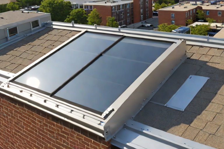 OSHA-Compliant Skylight Fall-Protection Curbs & Heavy-Duty Security Screens on Commercial Multi-Family Urban Residential Towers