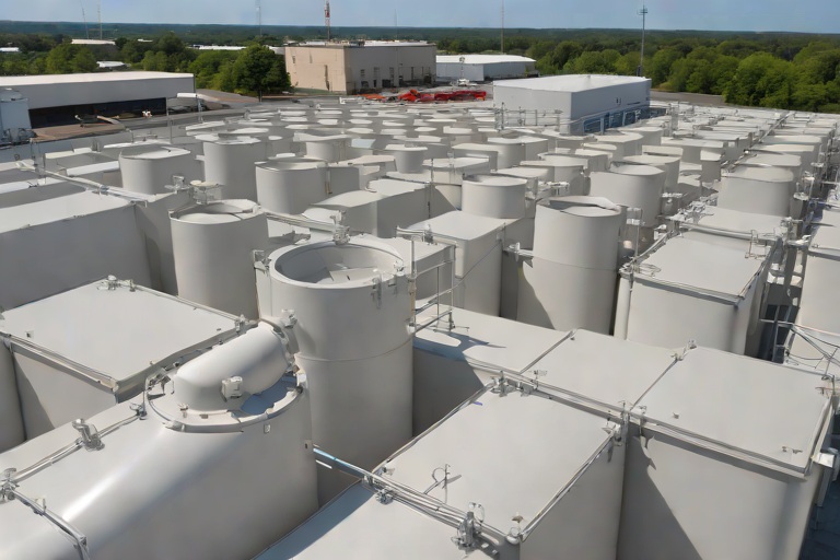 Industrial Corrosive Chemical Fume Exhaust Defense on Commercial Government Secure Records Archives