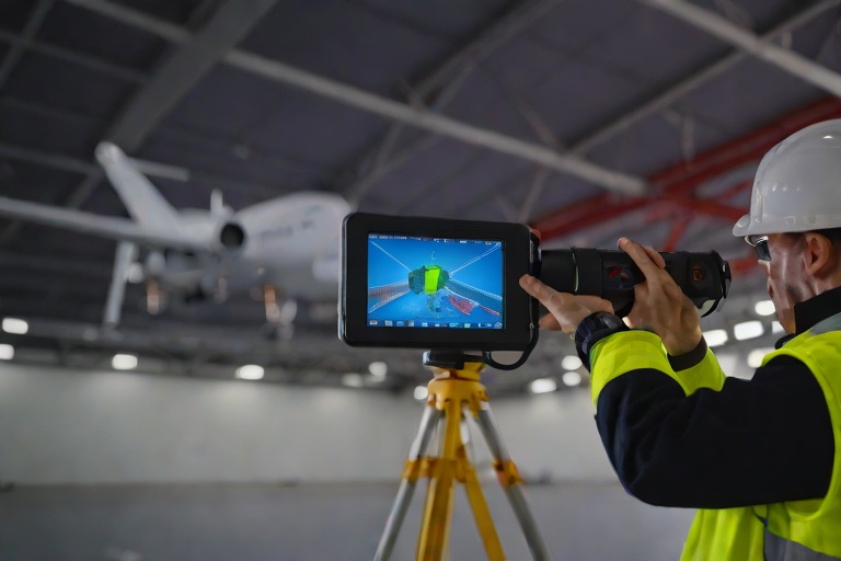 Non-Destructive Substrate Moisture Scans on Commercial Commercial Fleet Maintenance Hangars