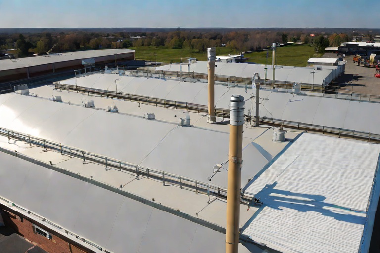 Industrial Corrosive Chemical Fume Exhaust Defense on Commercial Public Transit Maintenance Bus Barns