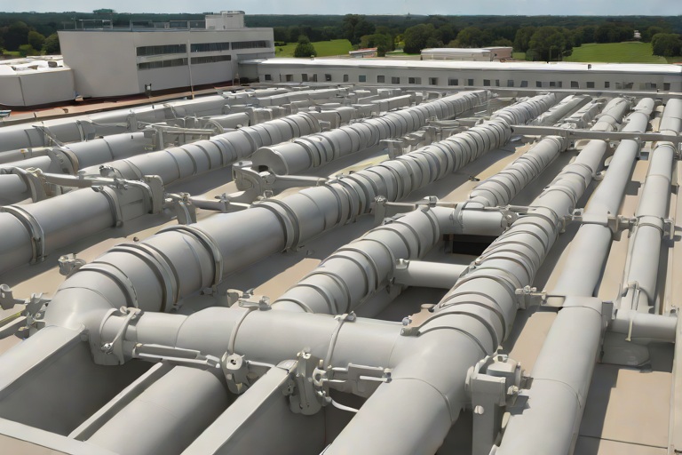 Commercial Expansion Joint Bellows & Heavy-Gauge Neoprene Movement Transitions on Commercial Regional Healthcare Medical Centers