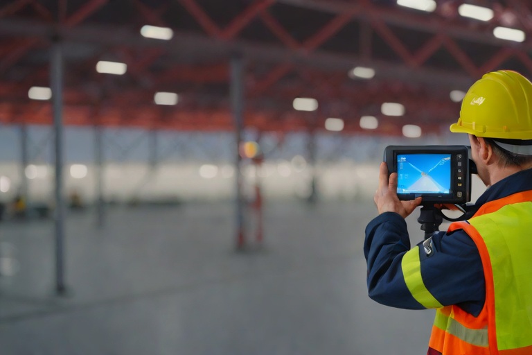 Non-Destructive Substrate Moisture Scans on Commercial Logistics Distribution Hubs