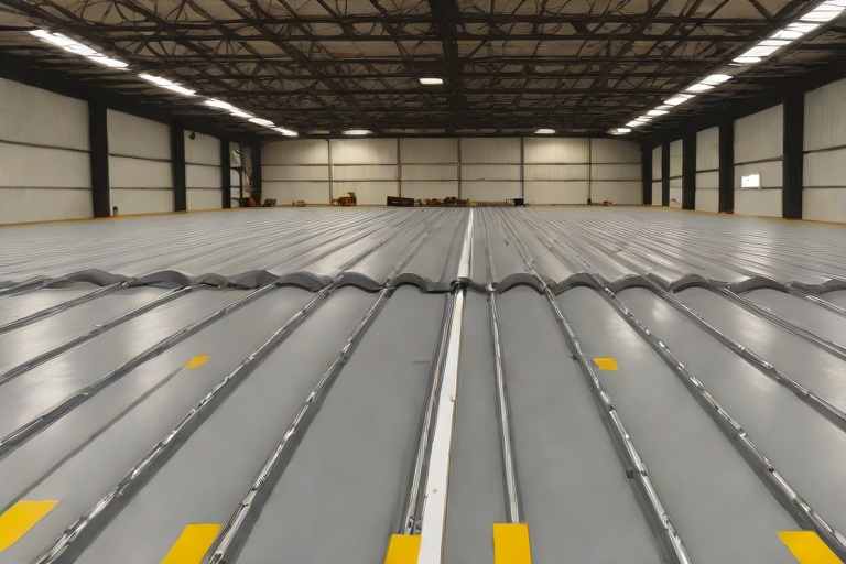 Commercial Expansion Joint Bellows & Heavy-Gauge Neoprene Movement Transitions on Commercial Commercial Fleet Maintenance Hangars