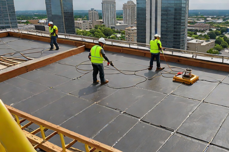 Complete Old Roof Tear-Offs Down to Clean Wood Decking & Substrate Remediation on Commercial High-Rise Commercial Penthouse Towers