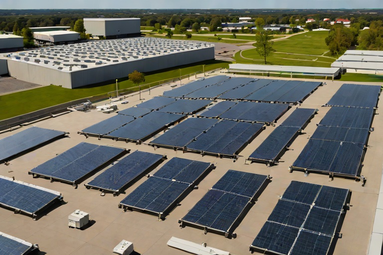 Solar Photovoltaic Ballasted Racking Point-Load Defense & Sacrificial Slip Sheets on Commercial Suburban Corporate Office Parks