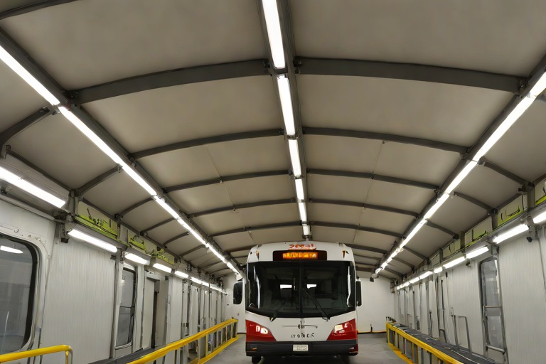 Flute-Fill EPS/Polyiso Insulation Sizing for Standing Rib Metal Roof Retrofits on Commercial Public Transit Maintenance Bus Barns