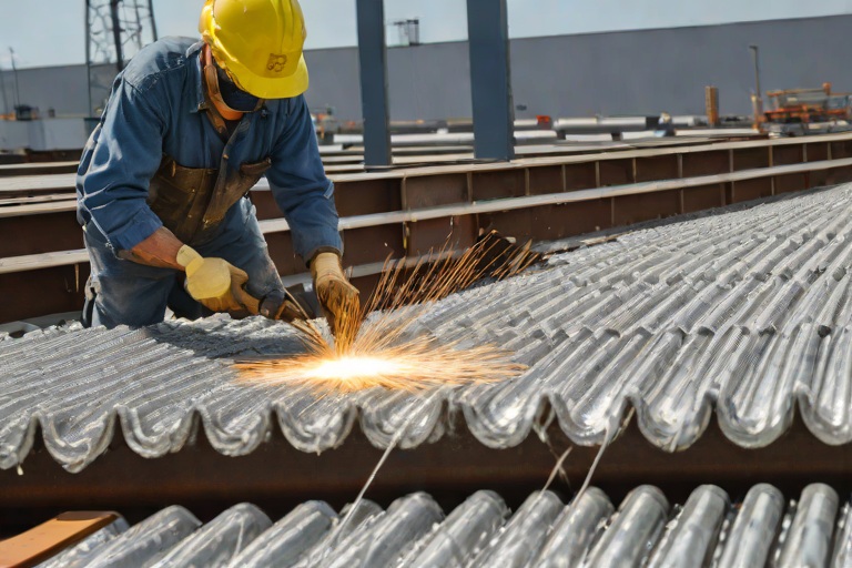 Structural Steel Deck Rust Remediation & Zinc-Rich Primer Passivation on Commercial Heavy Manufacturing Fabrication Plants