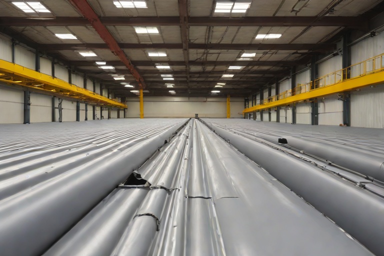Commercial Expansion Joint Bellows & Heavy-Gauge Neoprene Movement Transitions on Commercial Cold Storage Freezer Warehouses