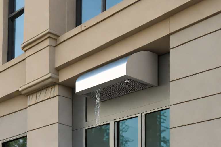 Multi-Tier Conductor Head Overflow Spillways & Freeze-Thaw Downspout Burst Defense on Commercial Financial Institution Data Vaults