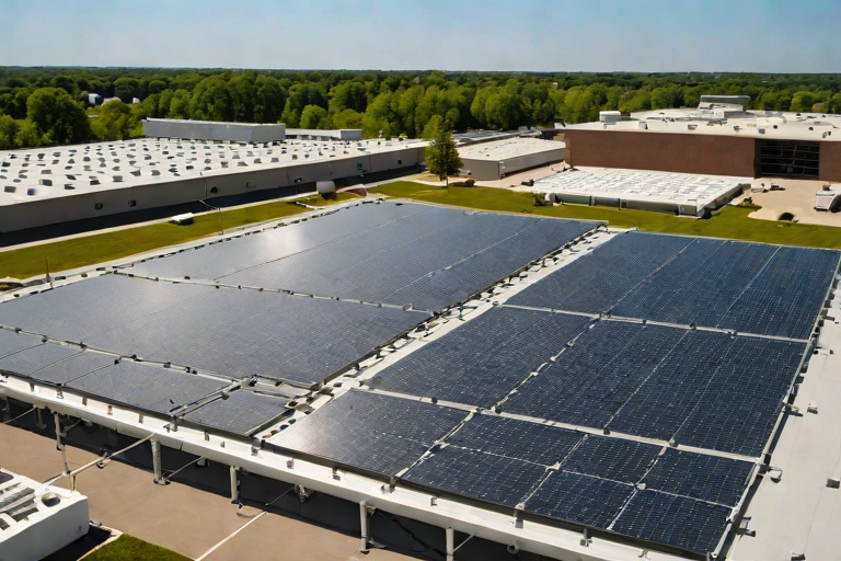 Solar Photovoltaic Ballasted Racking Point-Load Defense & Sacrificial Slip Sheets on Commercial Regional Healthcare Medical Centers