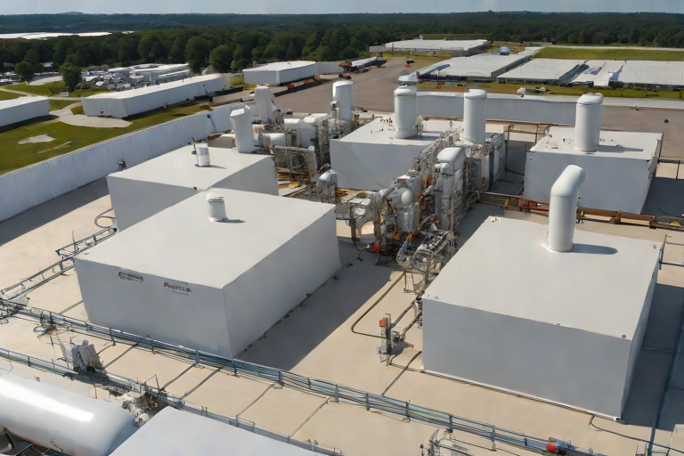 Industrial Corrosive Chemical Fume Exhaust Defense on Commercial Big-Box Retail Power Centers