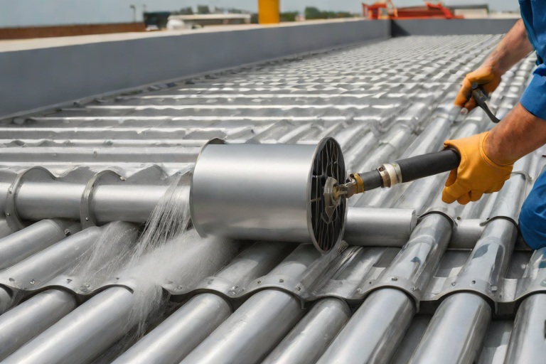 Structural Steel Deck Rust Remediation & Zinc-Rich Primer Passivation on Commercial Financial Institution Data Vaults