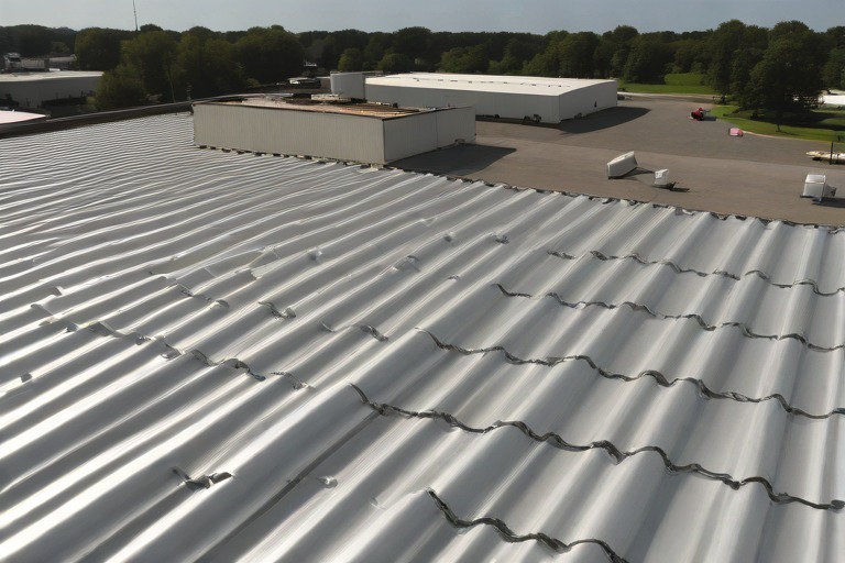 Commercial Metal Building Standing Lap Retrofits with Flute-Fill Insulation & TPO