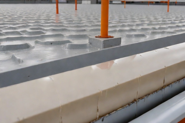 Liquid-Applied PMMA & Polyurethane Fleece-Reinforced Flashing Resins on Commercial Logistics Distribution Hubs