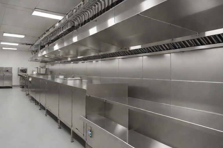 Commercial Kitchen Grease Containment & 304 Stainless Steel Catchment Shielding on Commercial Mission-Critical Data Centers