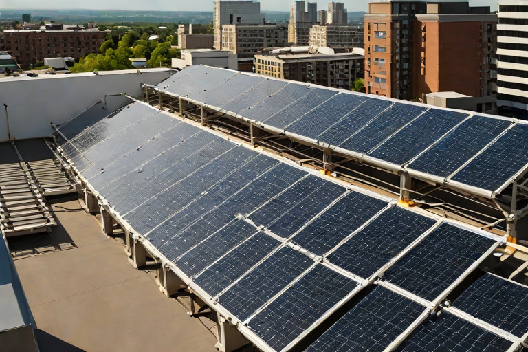 Solar Photovoltaic Ballasted Racking Point-Load Defense & Sacrificial Slip Sheets on Commercial High-Rise Commercial Penthouse Towers