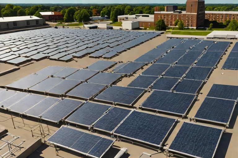 Solar Photovoltaic Ballasted Racking Point-Load Defense & Sacrificial Slip Sheets on Commercial Municipal City Hall & Administrative Complexs