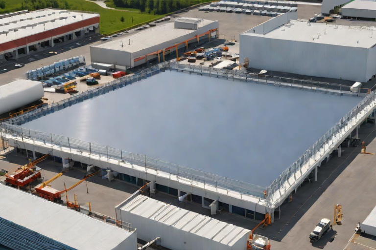 Cold-Weather Induction Welded Membrane Attachments on Commercial Big-Box Retail Power Centers