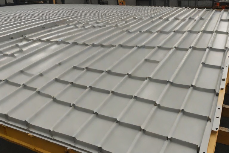 Flute-Fill EPS/Polyiso Insulation Sizing for Standing Rib Metal Roof Retrofits on Commercial Intermodal Cargo Freight Terminals