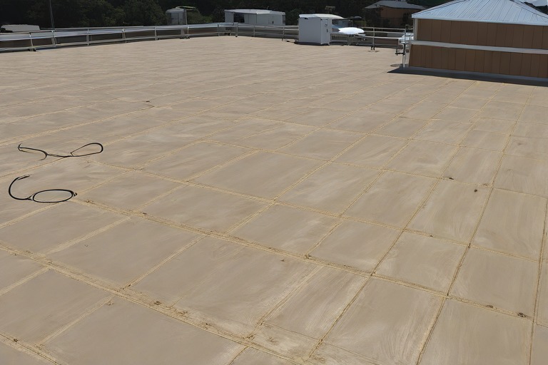Self-Adhered Vapor Barrier Application Directly to Commercial Wood Decking