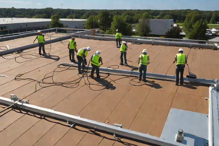 Complete Old Roof Tear-Offs Down to Clean Wood Decking & Substrate Remediation on Commercial Mission-Critical Data Centers
