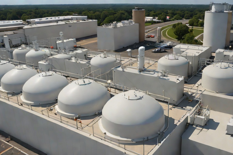 Industrial Corrosive Chemical Fume Exhaust Defense on Commercial Regional Healthcare Medical Centers