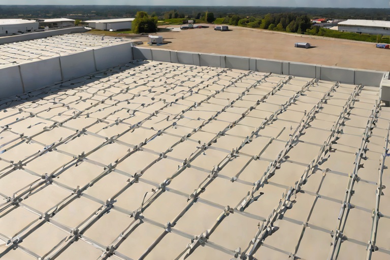 Tapered Polyiso Drainage Layouts (1/4-In/Ft) & Geometric Cricket Sizing on Commercial Telecommunications Central Switching Offices