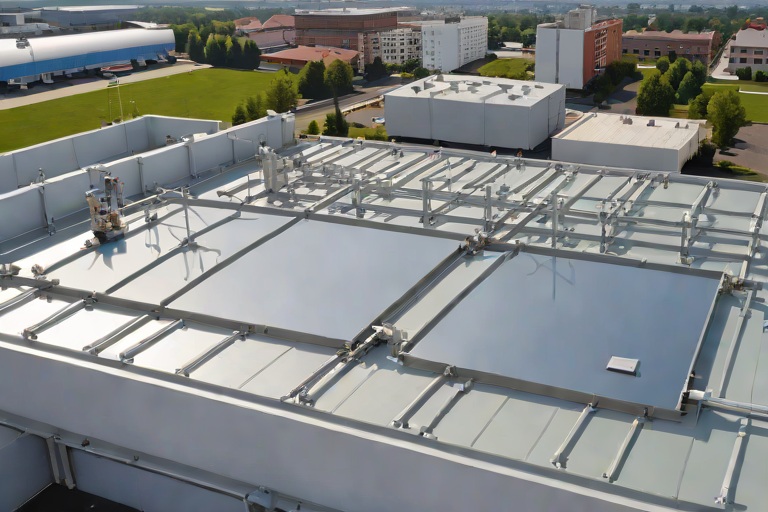 Cold-Weather Induction Welded Membrane Attachments on Commercial University Research Laboratorys