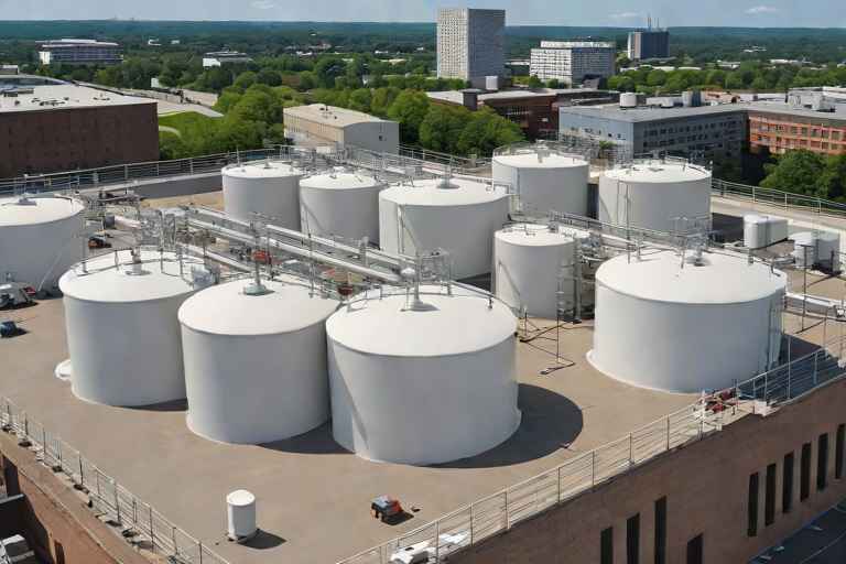 Industrial Corrosive Chemical Fume Exhaust Defense on Commercial Municipal City Hall & Administrative Complexs