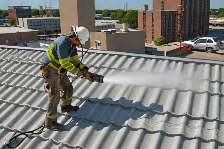 Structural Steel Deck Rust Remediation & Zinc-Rich Primer Passivation on Commercial Multi-Family Urban Residential Towers