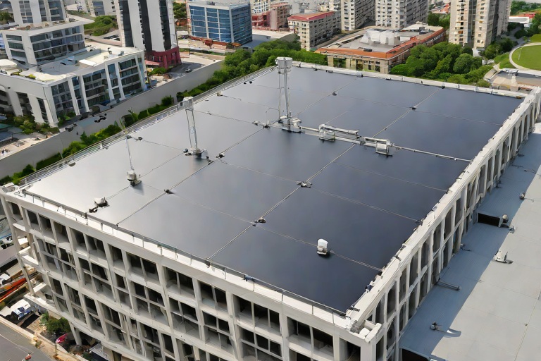 Cold-Weather Induction Welded Membrane Attachments on Commercial High-Rise Commercial Penthouse Towers