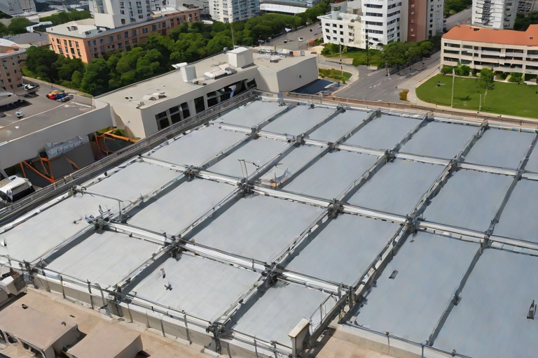 Cold-Weather Induction Welded Membrane Attachments on Commercial Municipal City Hall & Administrative Complexs