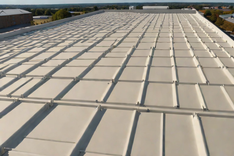 Tapered Polyiso Drainage Layouts (1/4-In/Ft) & Geometric Cricket Sizing on Commercial Government Secure Records Archives