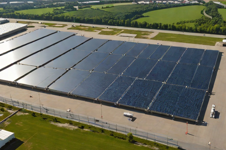 Solar Photovoltaic Ballasted Racking Point-Load Defense & Sacrificial Slip Sheets on Commercial Logistics Distribution Hubs