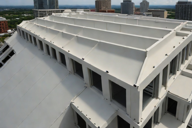 Flute-Fill EPS/Polyiso Insulation Sizing for Standing Rib Metal Roof Retrofits on Commercial High-Rise Commercial Penthouse Towers