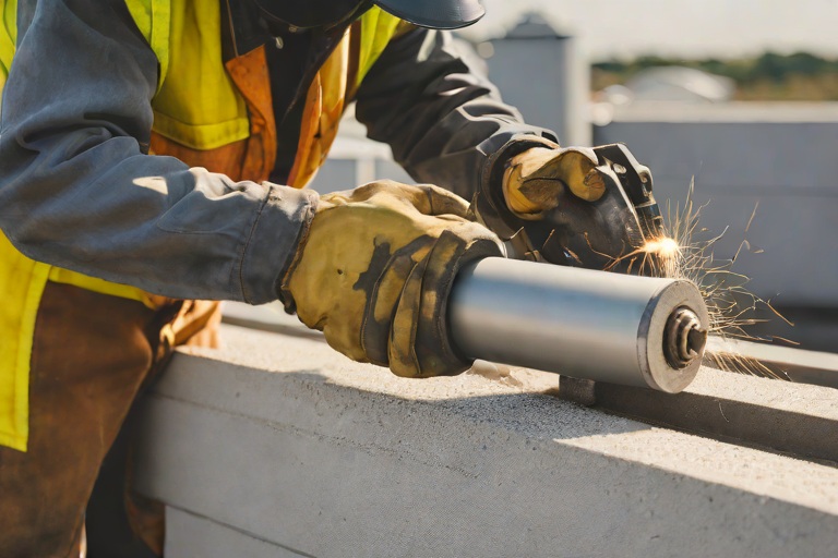 Masonry Parapet Counterflashing Reglet Overhauls & Polyurethane Sealant Compression on Commercial Chemical Processing Facilitys