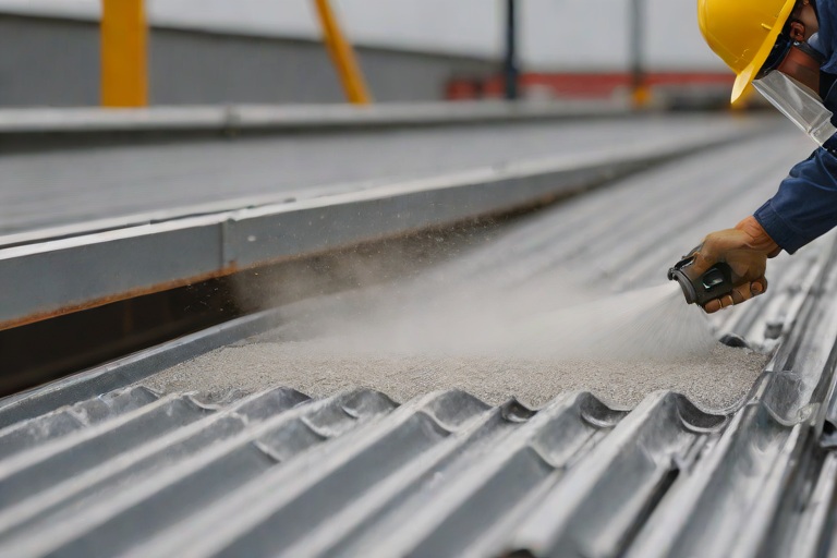 Structural Steel Deck Rust Remediation & Zinc-Rich Primer Passivation on Commercial Food Packaging & Cold Logistics Plants