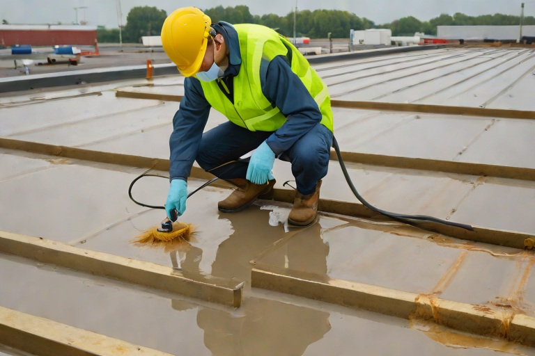 Electronic Vector Mapping (EVM) Low-Voltage Membrane Breach Detection on Commercial Heavy Manufacturing Fabrication Plants