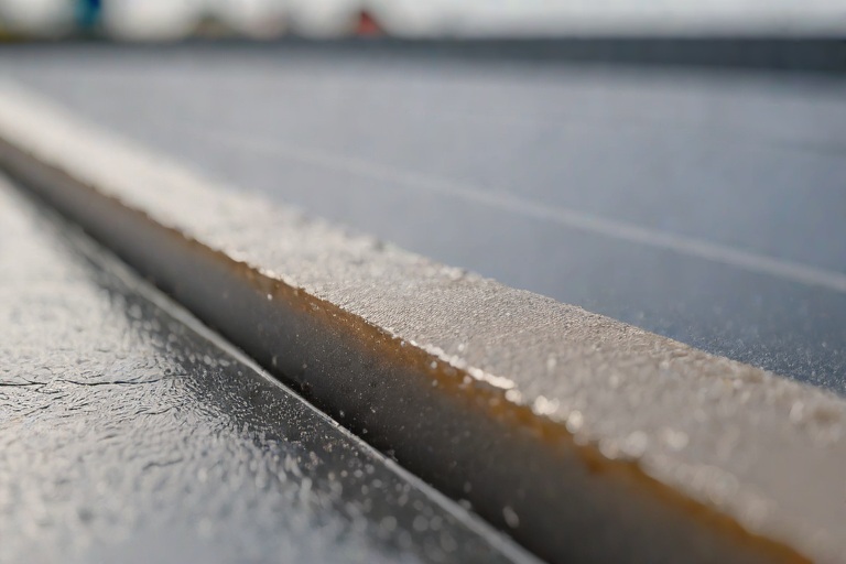 Liquid-Applied PMMA & Polyurethane Fleece-Reinforced Flashing Resins on Commercial Financial Institution Data Vaults