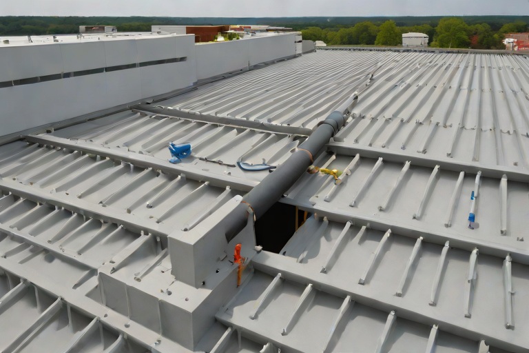 Commercial Expansion Joint Bellows & Heavy-Gauge Neoprene Movement Transitions on Commercial Financial Institution Data Vaults